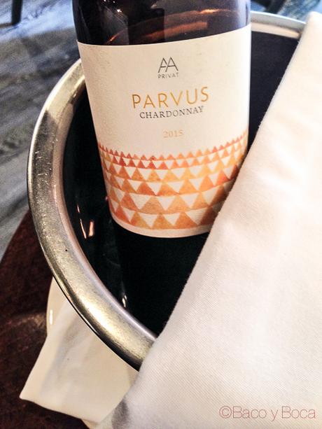 Parvus Chardonnay Alta Alella Tips Baco y Boca