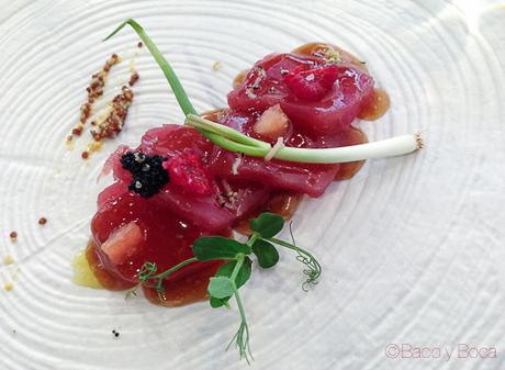 tartar atún Tips baco y boca