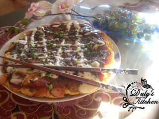 Okonomiyaki -Pizza japonesa-