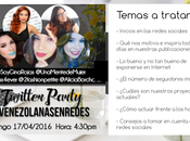 Twitter Party #VenezolanasEnRedes