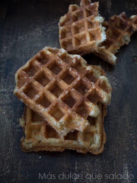 Gofres de Lieja. Receta definitiva, la mejor del mundo!!