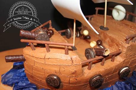 Tarta Barco Pirata. Para el Príncipe de mi Casa Tarta Barco Pirata. Para el Príncipe de mi Casa