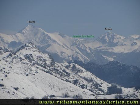 Vista de Torres y Toneo desde Burra Blanca