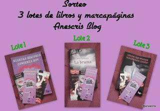 Sorteo 3 Lotes de libros y marcapáginas