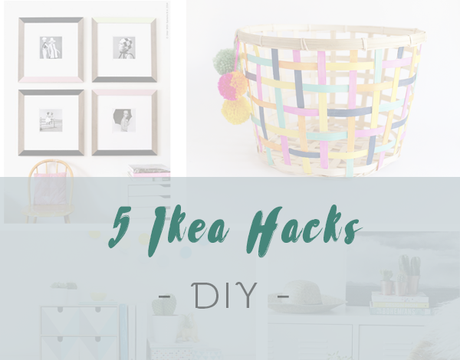 5 IKEA HACKS Fáciles de hacer.