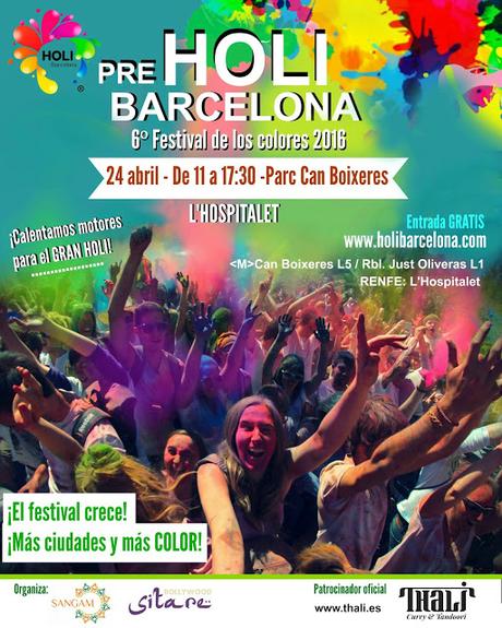 Holi Barcelona 2016 a l'Hospitalet de Llobregat