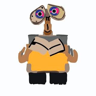 Versión del personaje WALL-E, protagonista de una películ...