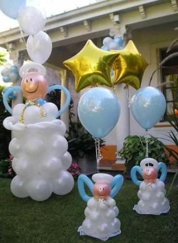 muñecos hechos con globos