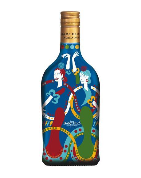 La botella de Ron Barceló se viste de flamenca para la Feria de Abril #ViveahoraFeriadeAbril