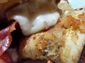 Rollitos berenjena jamón mozzarella Involtini melanzane prosciutto