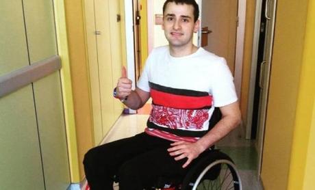 Javier debe esperar 6 meses para que le den el certificado de discapacidad desde su accidente en diciembre