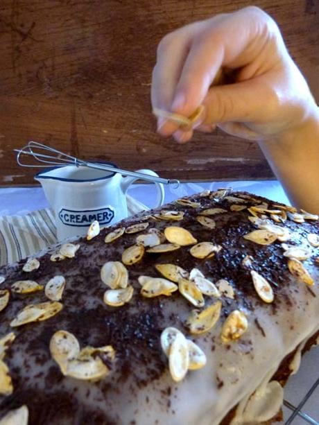 budín de zapallo, oliva y chocolate | húmedo y delicioso