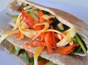 Sándwich verduras
