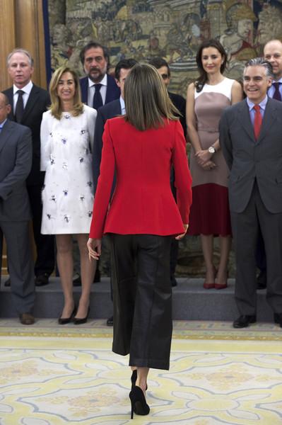 Dña. Letizia con culotte, suspenso en estilismo con profesionales de la moda