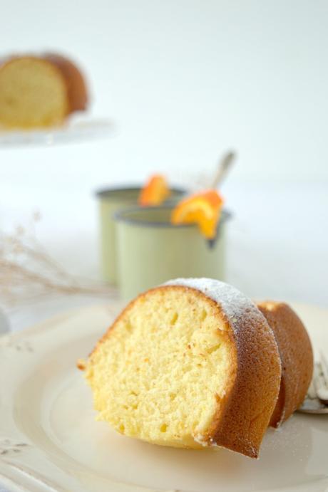 Bundt cake de tangelo, lo mejor de dos frutas reunidas en un bizcocho