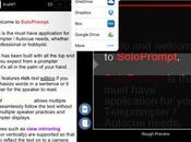 Convierte iPad telepromter