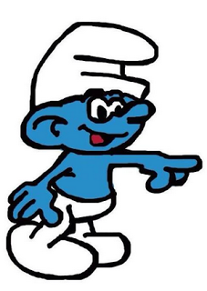 Versión de los personajes de los años 80 llamados pitufos...