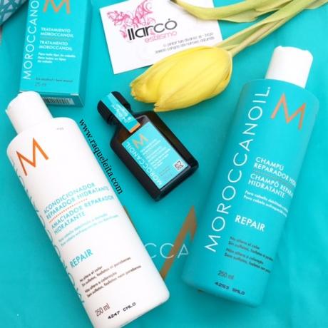 Cuidando mi Cabello con el Neceser Repair Spring de Moroccanoil