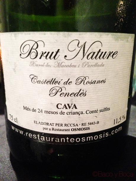 Brut Osmosis Baco y boca