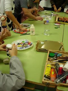 Taller de adornos con miga de pan