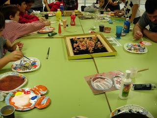 Taller de adornos con miga de pan