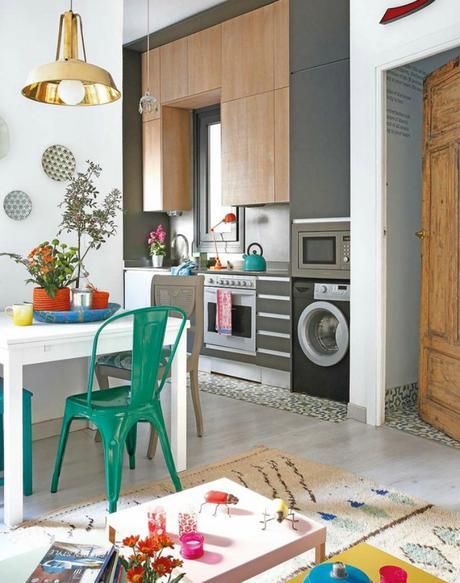 Home Tour ecléctico con color