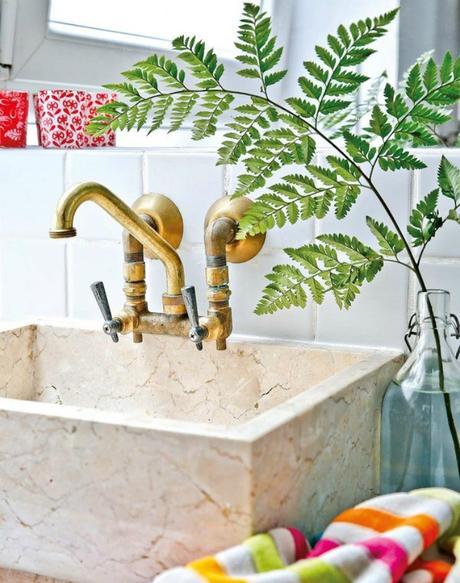 Home Tour ecléctico con color