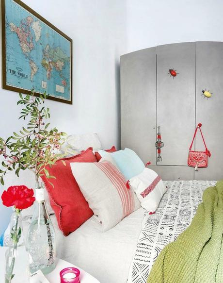 Home Tour ecléctico con color