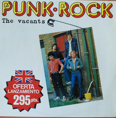 The Vacants - Punk rock Lp 1978