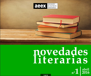 NOVEDADES LITERARIAS Nº1. ABRIL 2016
