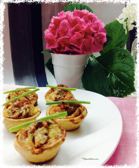 Tartaletas quiche lorraine