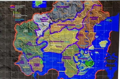 Mapa Red Dead Redemption 2