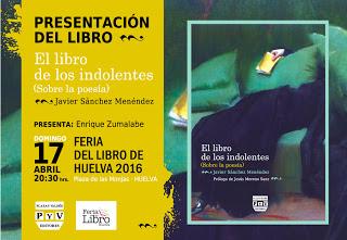 Mañana domingo en la Feria del Libro de Huelva