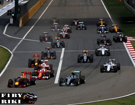 Resumen del GP de China 2016 - Rosberg logra la sexta en serie en un accidentado GP donde todos finalizan