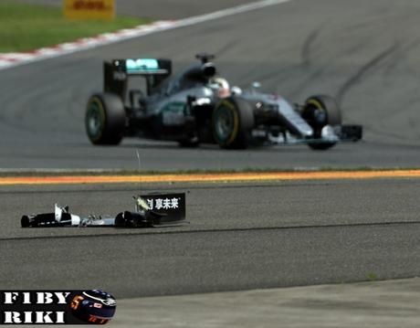 Resumen del GP de China 2016 - Rosberg logra la sexta en serie en un accidentado GP donde todos finalizan