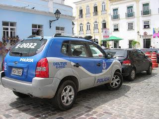 Policia turística, Salvador, Brasil, La vuelta al mundo de Asun y Ricardo, round the world, mundoporlibre.com