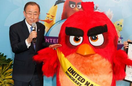 Angry Bird y la ONU Contra el Cambio Climático