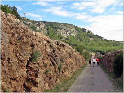 Maratón Vía Verde Ojos Negros 2016 - Navajas (Castellón) – Correr y disfrutar, todo es empezar!