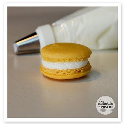 MACARONS DE CAVA Y LIMON / LEMON AND CHAMPAGNE MACARONS