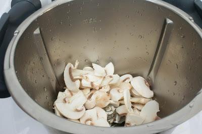 Risotto suizo de champiñones vegetariano en Thermomix sin lactosa ni gluten