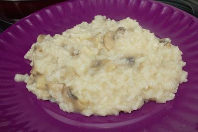 Risotto suizo de champiñones vegetariano en Thermomix sin lactosa ni gluten