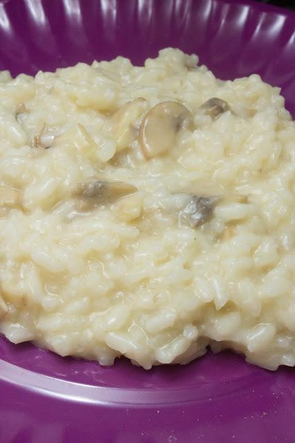 Risotto suizo de champiñones vegetariano en Thermomix sin lactosa ni gluten