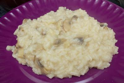 Risotto suizo de champiñones vegetariano en Thermomix sin lactosa ni gluten