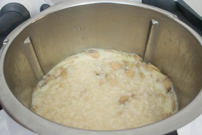 Risotto suizo de champiñones vegetariano en Thermomix sin lactosa ni gluten