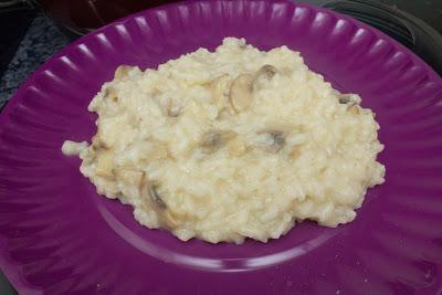 Risotto suizo de champiñones vegetariano en Thermomix sin lactosa ni gluten