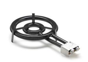 Paellero con dos aros