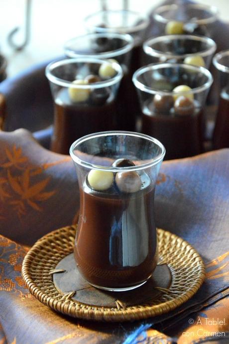 Cremosos de Chocolate con Leche de Almendras
