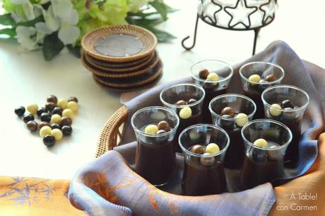 Cremosos de Chocolate con Leche de Almendras