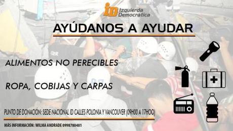 donaciones izquierda democrática