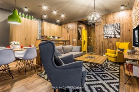 Clásico con toques citricos dos orejeros en el salon